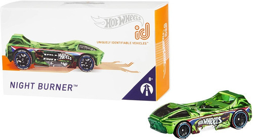 Hot Wheels Id - Night Burner (+8 Años) Color Verde