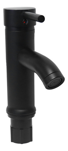 Mezcladora Fleximatic 4513 Monomando Para Lavabo Negro Mate