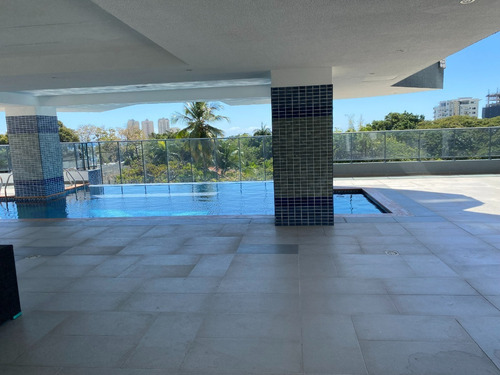 Imagen 9 de 22 de La Esperilla Apto. Nuevo, 3 Hbs, 3 Parqueos, Con Hermosa Vista Al Mar Y A La Ciudad - Área Social Con Lounge Bar Piscina Con Hidroterapia Gimnasio Spa De Masaje Sauna Área Infantil Salón