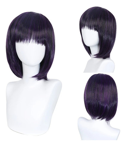 Peluca De Pelo Mixto Para Mujer, Para Cabello De Anime