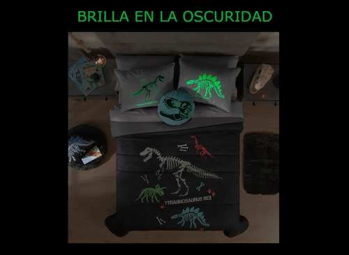 Edredón Dinosaurios T Rex Individual Edredón Jurassic
