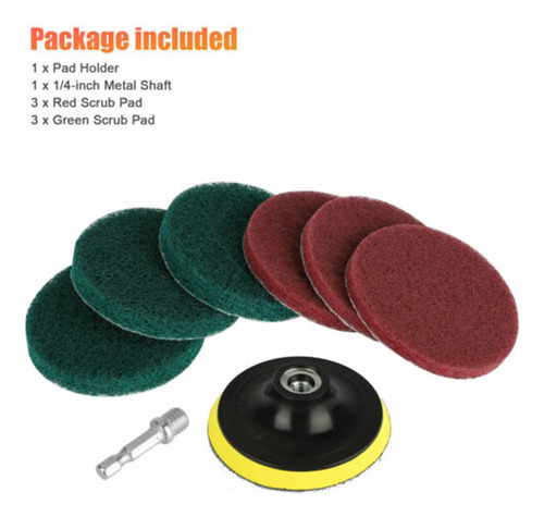 Juego De Accesorios Para Cepillos De Taladro, Kit De Limpiez