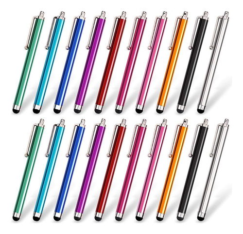 Homedge Stylus Set De 20 Unidades, Lápiz Capacitivo Universa