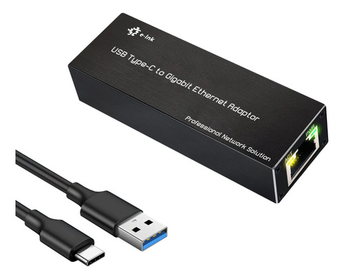 Adaptador Red Nic Usb Gigabit Ethernet Tipo-c Lan Tarjeta