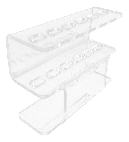 6 Slots Pinças De Cílios Suporte De Armazenamento De Mesa