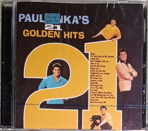 Paul Anka's - 21 Golden Hits