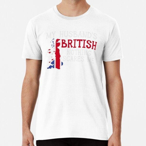 Remera Británico Británico Marido Inglaterra Casado Algodon 