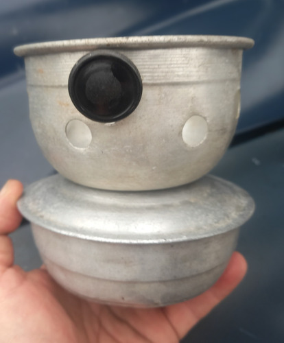 Antiguo Calentador A Alcohol De Aluminio (Usado)