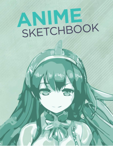Libro: Anime Sketchbook: 151 Blank Sketch Pads For Drawing, 
