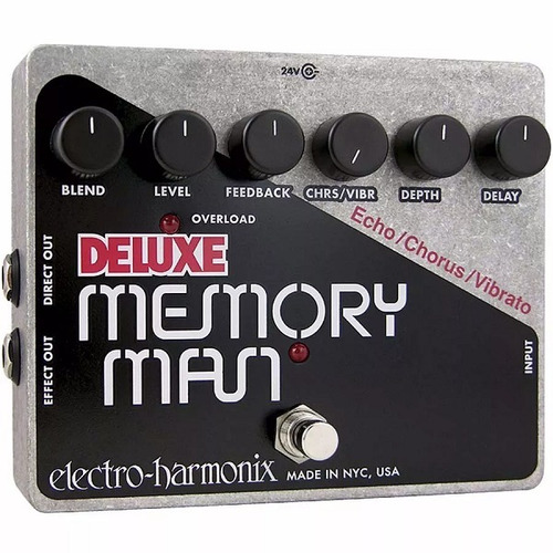  Pedal Electro Harmonix Deluxe Memory Man Delay Análogo Usa.