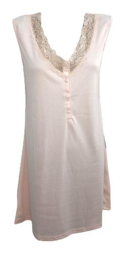 Pack Camisón Y Saco / Mañanita Corto Maternal Algodón Encaje