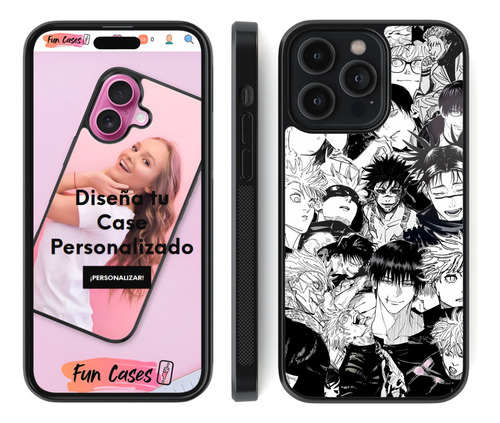 Funda Jujutsu Kaisen Satoru Gojo Toji Gojo Sukuna Yuta Choso Negro Samsung Galaxy S22 Ultra