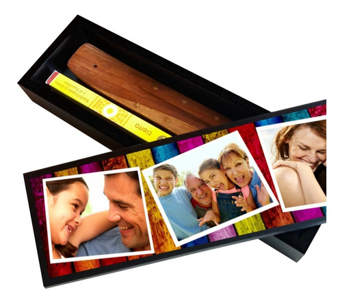 Caja 29x9 Con Tus Fotos Regalo Boda Aniversario Cumpleaños