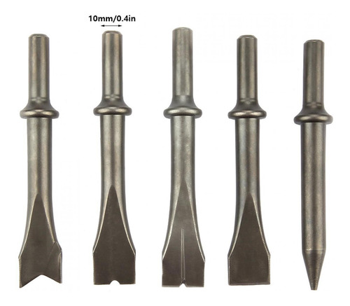 Juego De Cincel De Martillo Neumático De 5 Piezas Juego De B