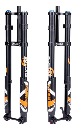 Suspension Doble Corona 27.5 /29  Para Bicicleta , Negro