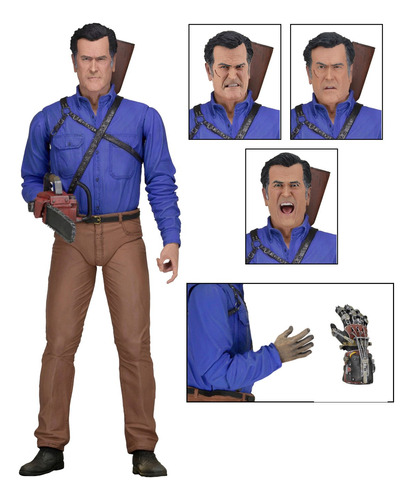 Neca Ash Vs Evil Dead 7 Figura De Acción