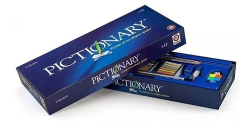 Pictionary Juego Dibujar Original Mattel Ruibal Mundo Manias