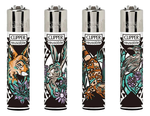 Clipper Maxi Distintos Diseños Recargable Pack X3