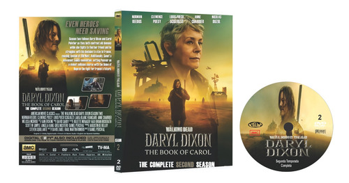 Daryl Dixon Temporada 2, Dvd Full. 3 Discos, Español
