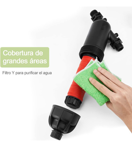 Filtro Discos 3/4'' Con Elemento Filtro Extraíble Y Lavables