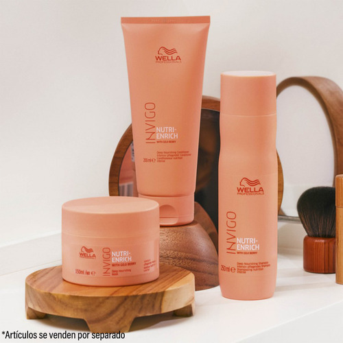 Máscara Wella Nutri Enrich 150 Ml Nutrición Profunda