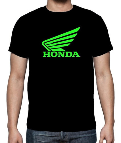 Remera Honda Motociclismo 100% Algodón Calidad (premium)