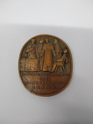 Medalla 150 Aniversario Del Congreso Carlos De La Carcoba (Usado)