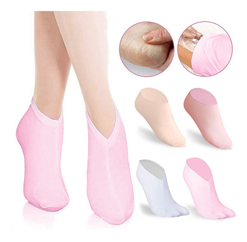 Calcetines Hidratantes De Silicona Para Cuidado De Pies