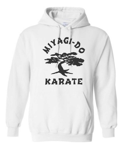 Sudadera Miyagi Do Karate Arbol Con Gorro  