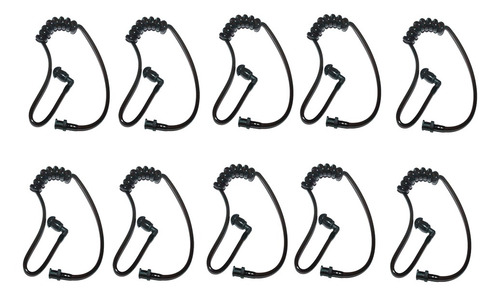 10 Tubos De Audio En Espiral Con Auriculares Para Auriculare