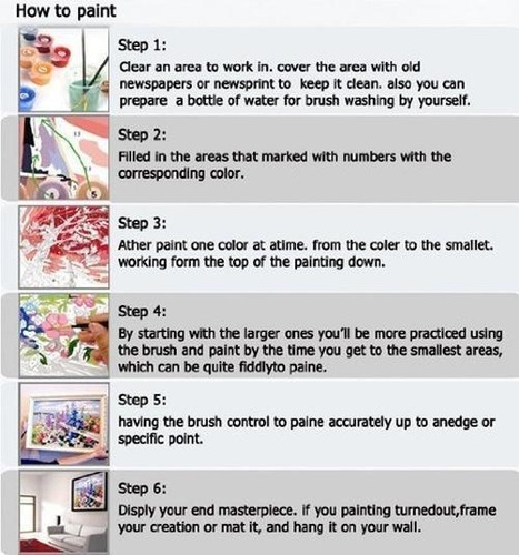 Imagen 5 de 5 de Pintura De Jack West Por Numeros Kits Diy Pintura Al Oleo Pi