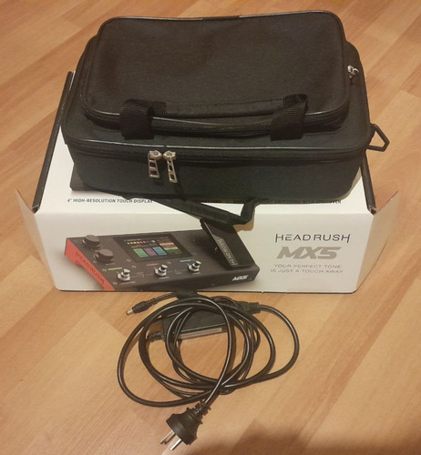 Pedalera Multiefecto Headrush Mx5 Negro (Usado)