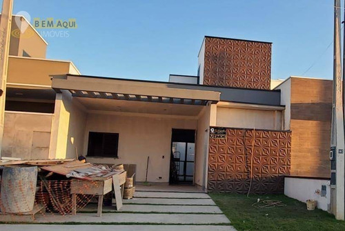 Imagem 8 de 17 de Casa Em Fase Final De Construção No Condomínio Village Moutonneé, Em Salto/sp. - Ca1568
