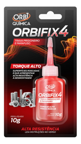 Cola Trava Rosca Alto Torque Orbi 10g Alta Resistencia
