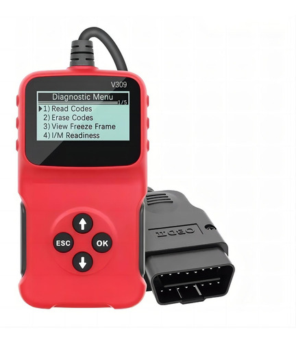 Escaner Automotriz V309 Obd2 Borrar / Reset Código De Fallo