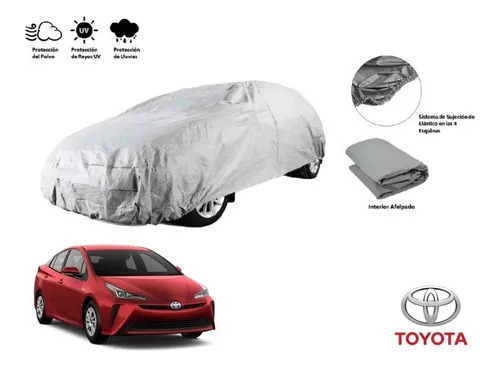 Cubierta Antigranizo Afelpada Para Auto Toyota Prius 2018