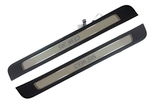 Placa Led De Umbral De Puerta Delantera Oem Genuina De