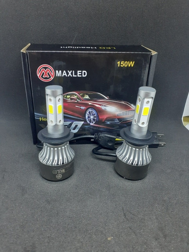 Imagen 3 de 7 de Luces Led H7 4 Caras Para Fiesta Orinoco Peugeot Tienda