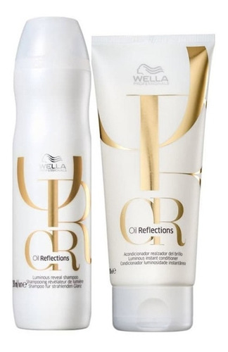  Kit Wella Oil Reflections - Sh E Cond