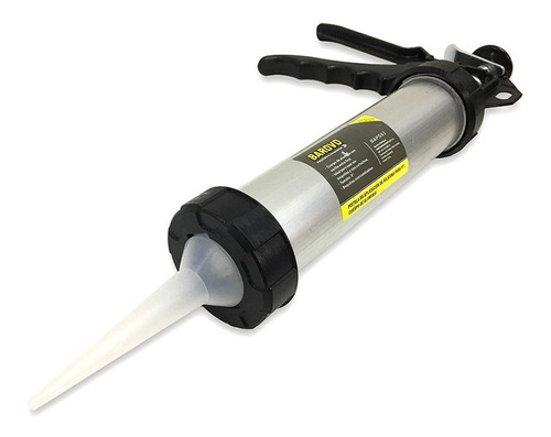 Imagen 5 de 8 de Pistola De Aluminio Aplicadora Cartucho Silicona 9'' Barovo