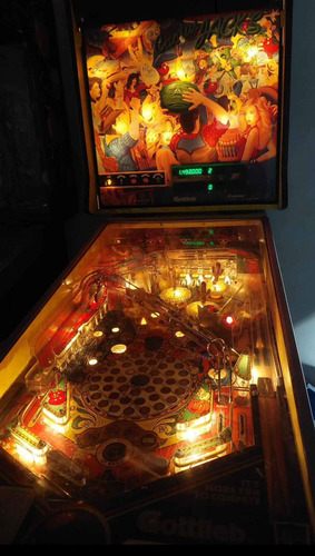 Flipper Gottlieb Pinball Cactus Jack
