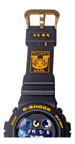 Imagen 4 de 9 de Reloj Casio G-shock Colab Especial Club Tigres Dw-6900ct22-1