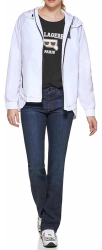 Campera Blanca Karl Lagerfeld Talle S Nueva