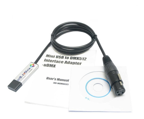 Imagen 1 de 6 de Interface, Usb Dmx512 Freestyler, Envio Gratis,interfaz Luce