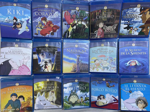 Imagen 1 de 6 de Colección Ghibli 14 Blurays