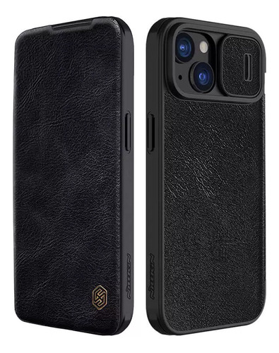 Case Nillkin Qin Pro Para iPhone 15 Normal 6.1 Flip Cover 