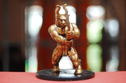 Brass Golem #02 Night Below Mini Dungeons And Dragons Dnd (Usado)