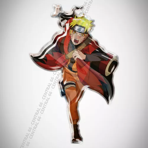 Adesivo Desenho Naruto Shippuden Naruto Uzumaki M02 Resinado