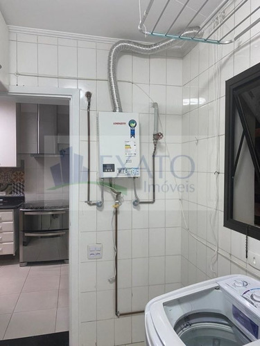 Imagem 7 de 15 de Maravilhoso Apartamento C/terraço Gourmet, Confortável. - Em48066
