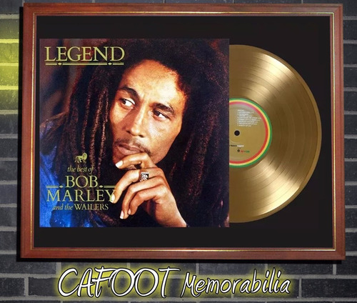 Bob Marley And The Wailers Legend Tapa Lp Disco Oro